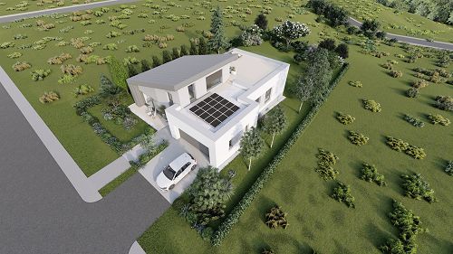 Új építésű, Panorámás.  A rohamosan fejlődő Zalacsányban prémium minőséggel épített, új építésű családi ház eladó. 
